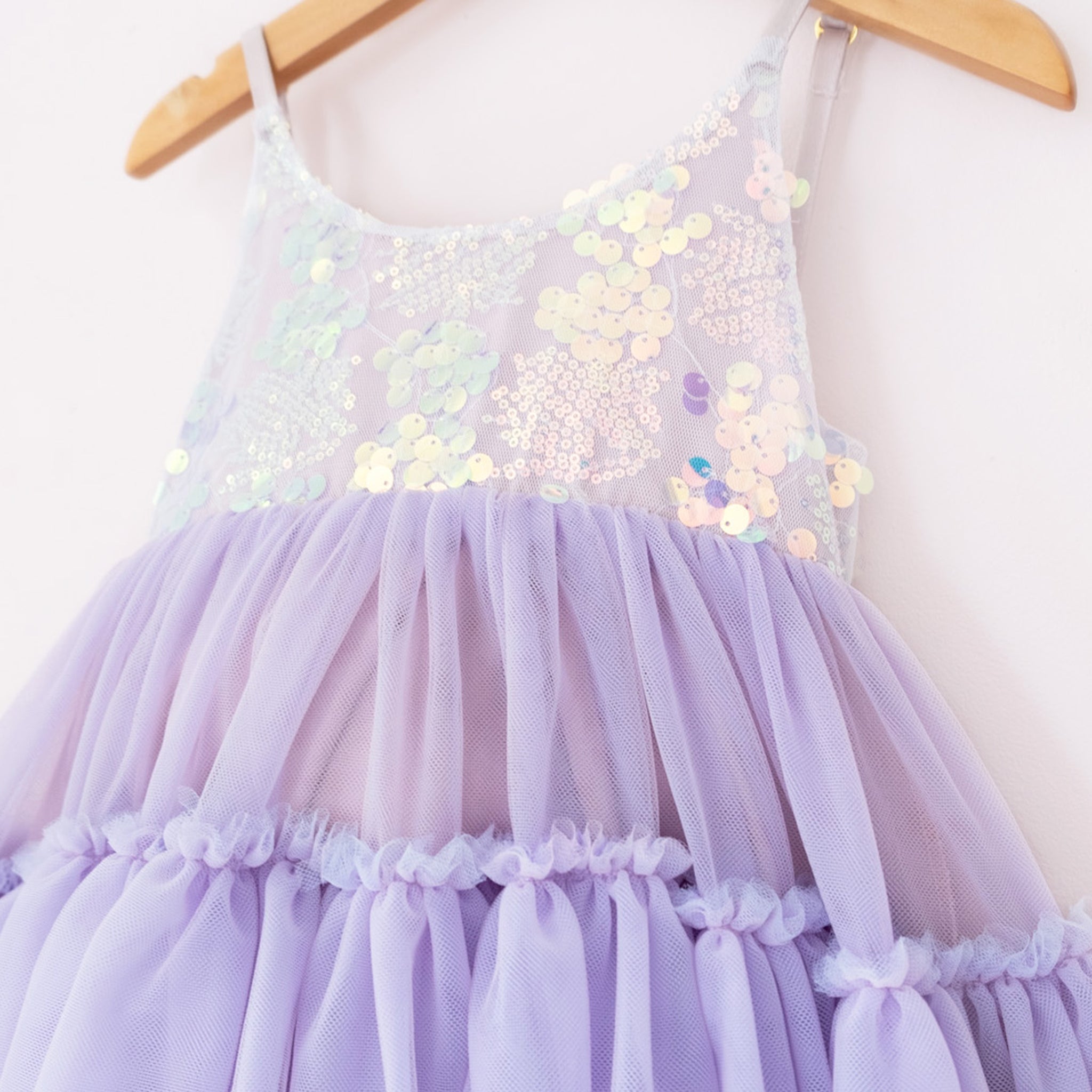 strapless open back dress Purple Prom Dress 2024 Off The Shoulder Tulle Puffy 4 / Same As Sample main image 0