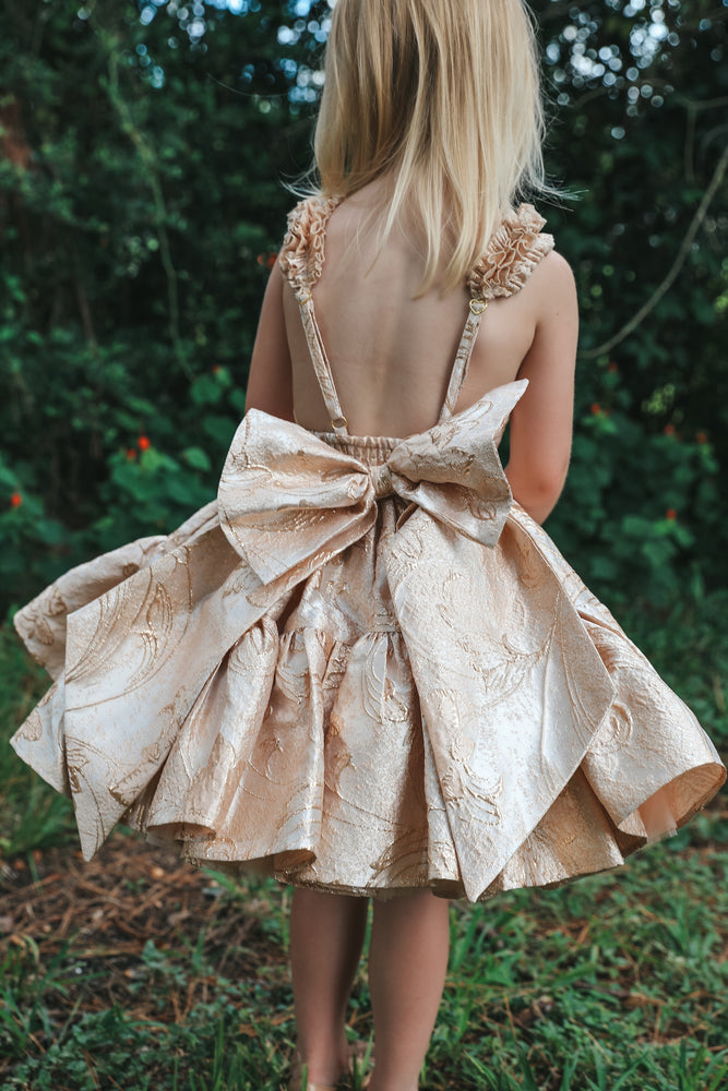 
                  
                    Holiday Tiered Shortie In Rose Gold
                  
                