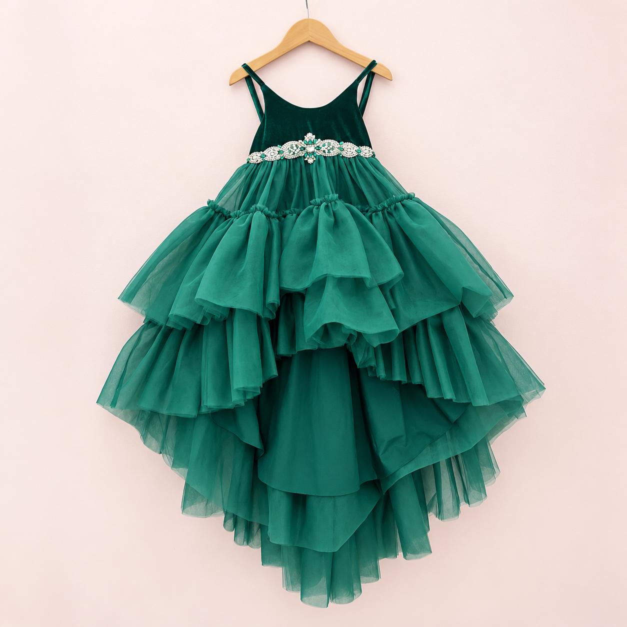 
                  
                    Be the Light Tulle in Evergreen
                  
                