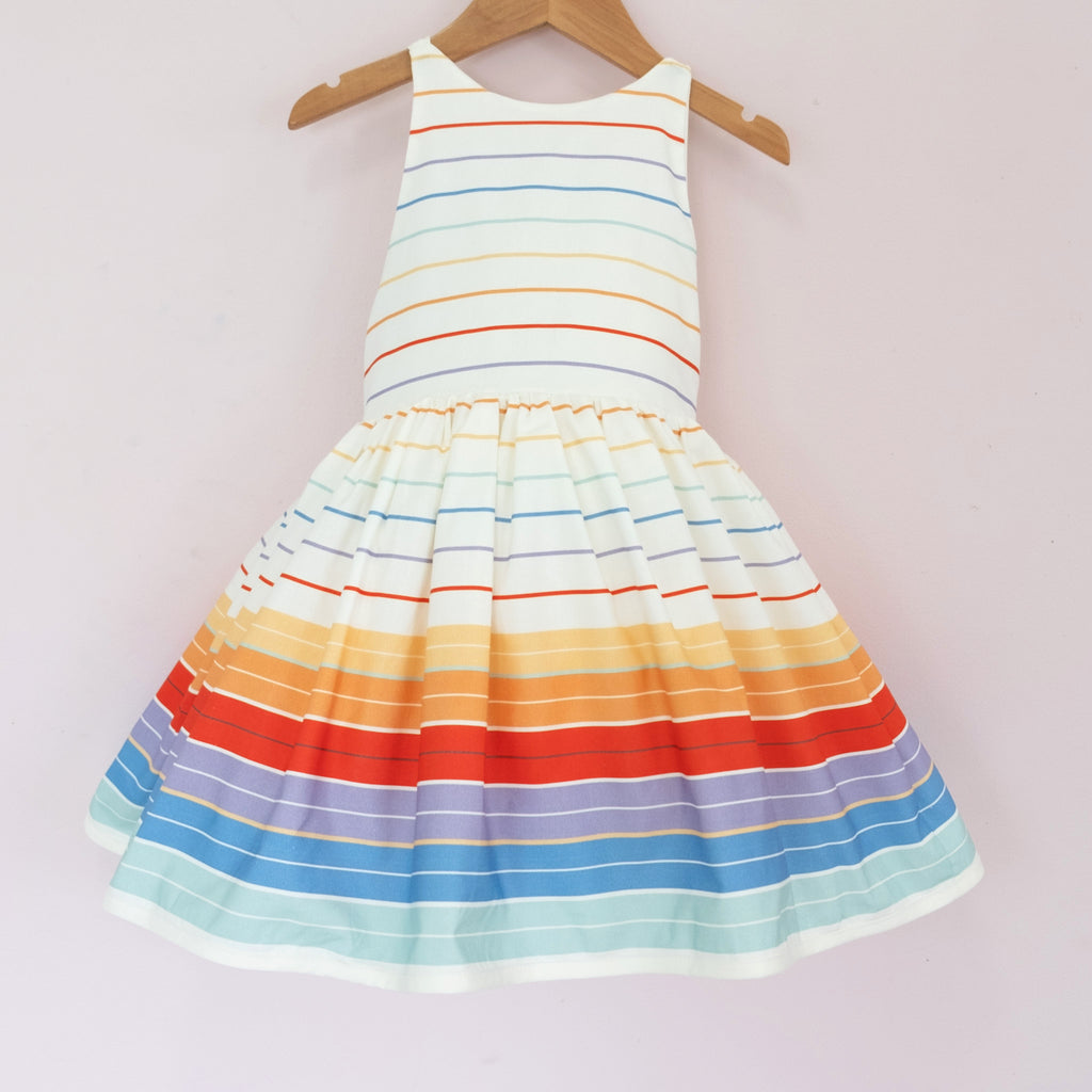 Sunshine & Rainbows Bow Back Shortie - Pleiades x Madly Wish