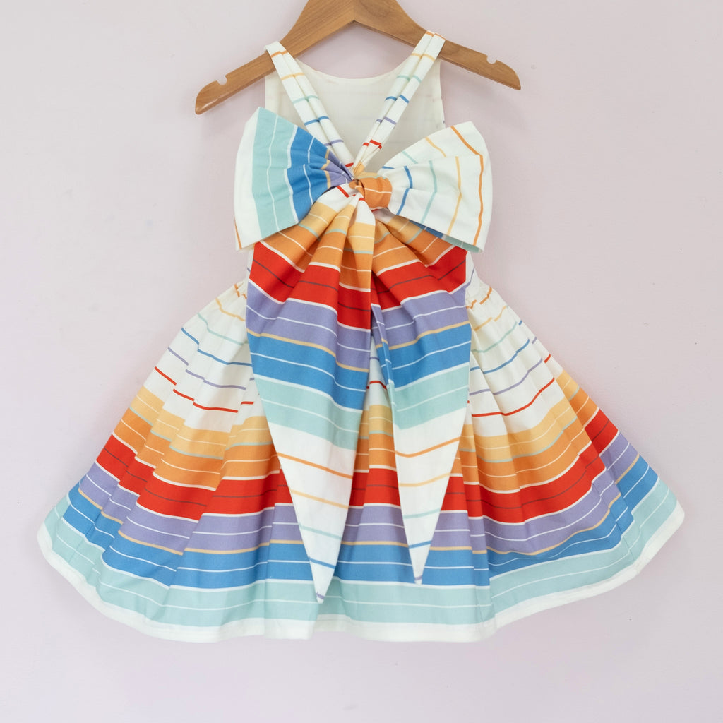 Sunshine & Rainbows Bow Back Shortie - Pleiades x Madly Wish