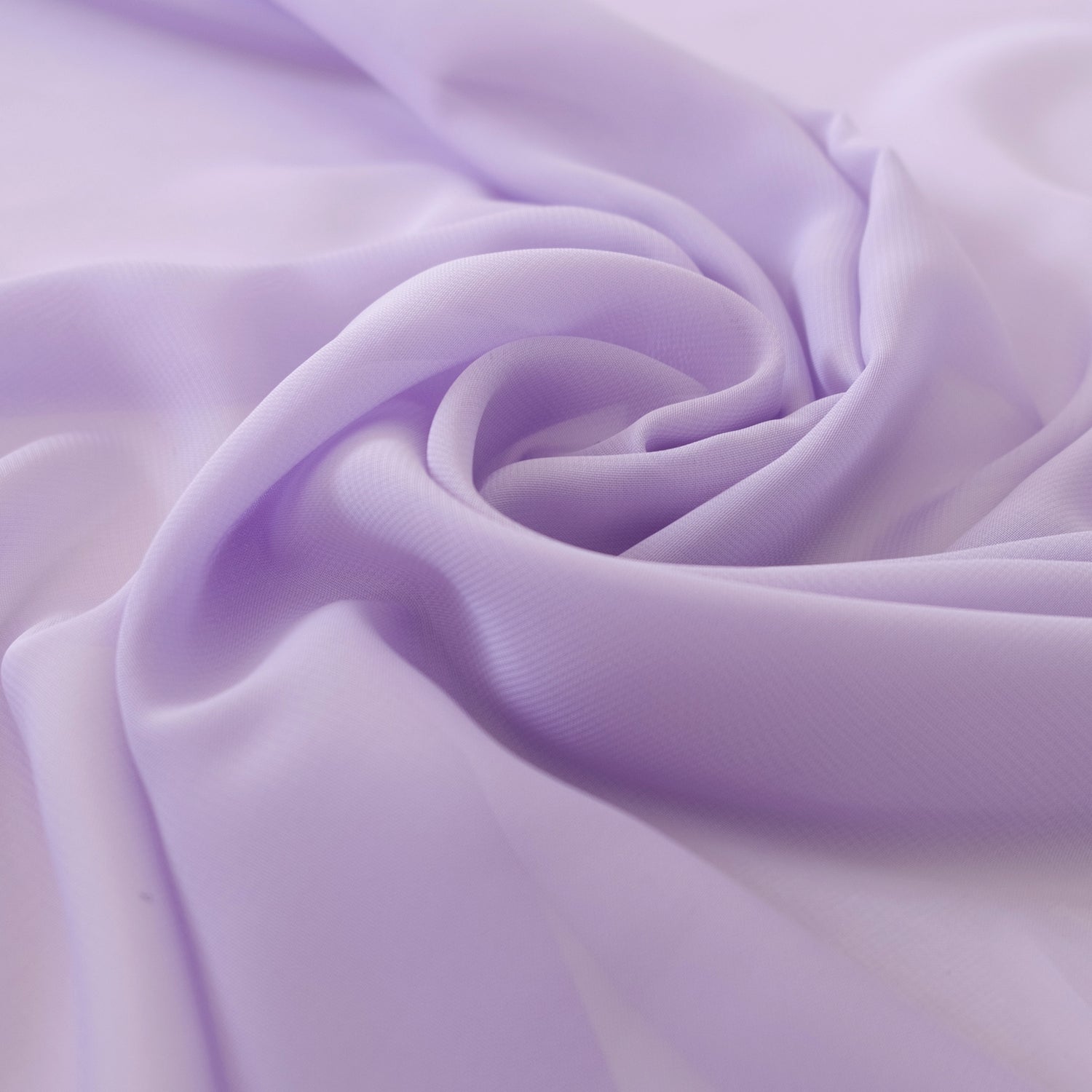 Pastel Purple Chiffon Fabric