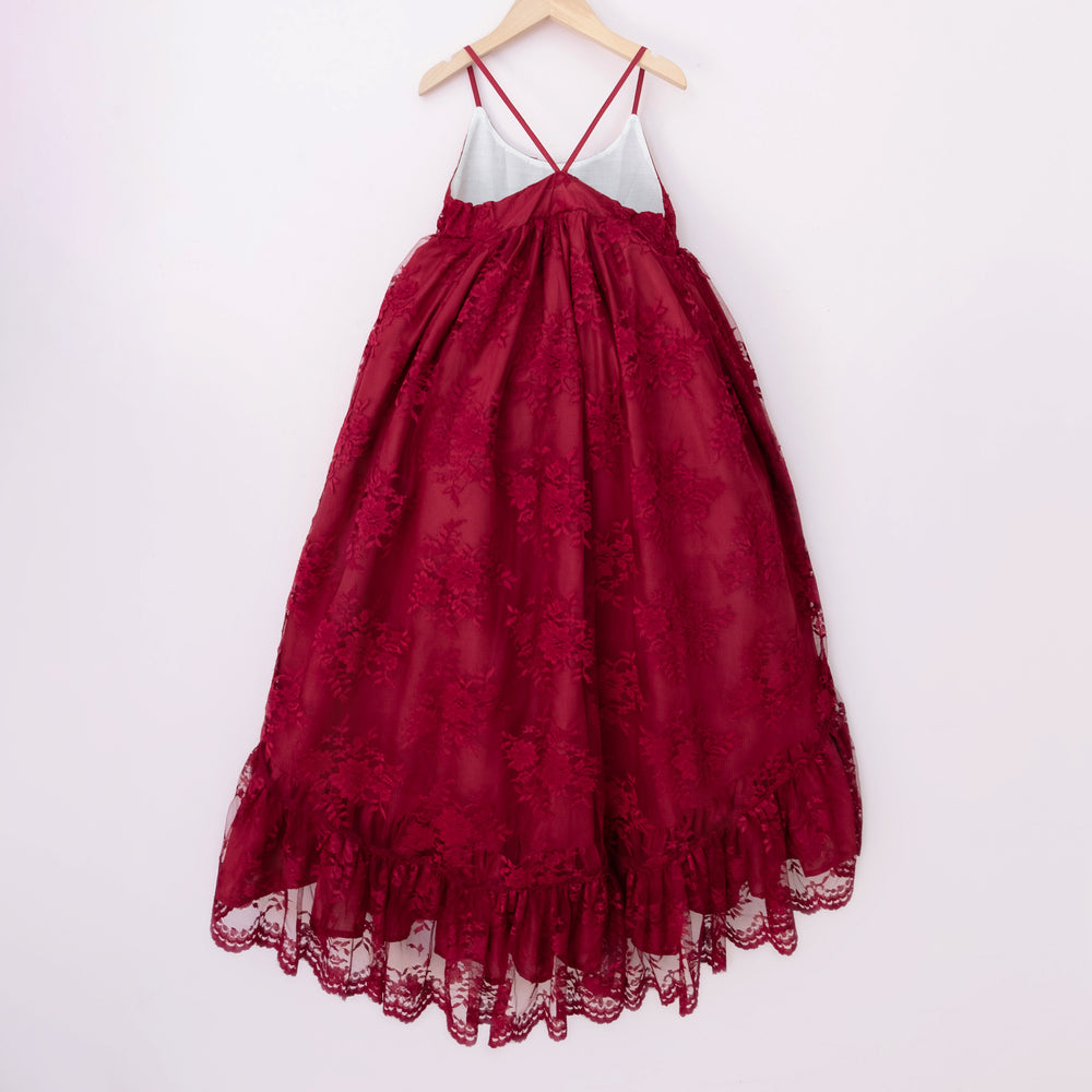 
                  
                    Holly Lace Ruffle Dress
                  
                