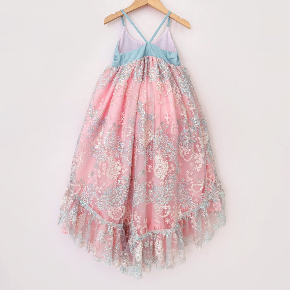
                  
                    Starry Sequin Ruffle Dress - Material Flaw
                  
                