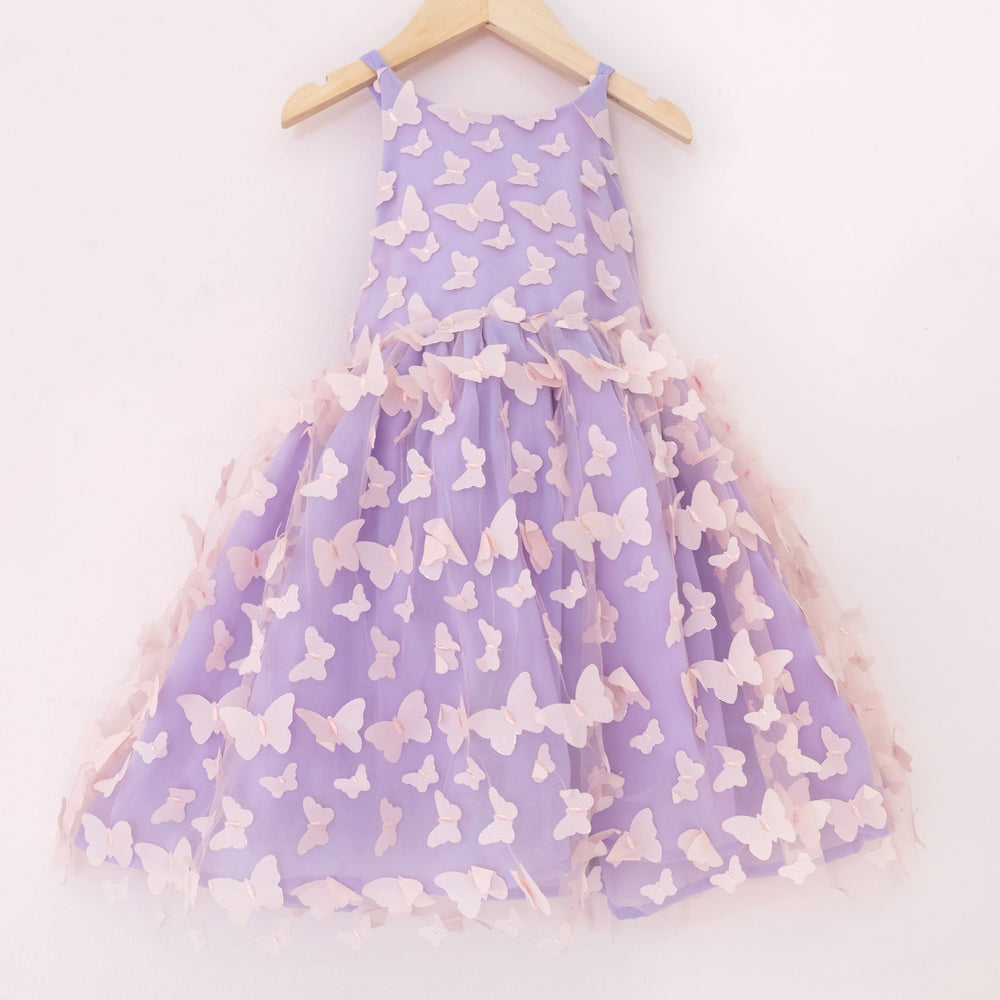 
                  
                    Purple Butterfly Bow Back Shortie - One of a Kind
                  
                