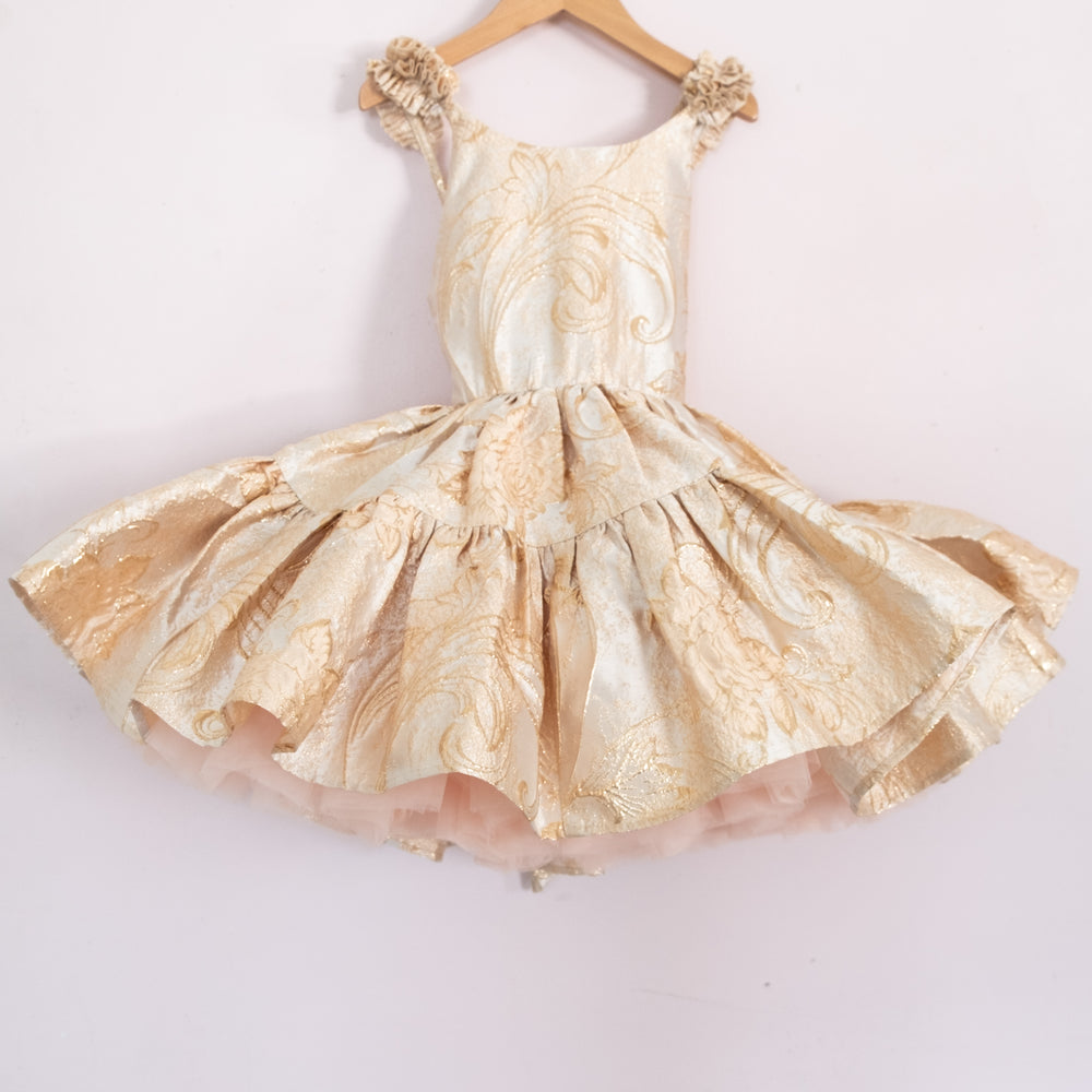 Holiday Tiered Shortie In Rose Gold - Pre-order
