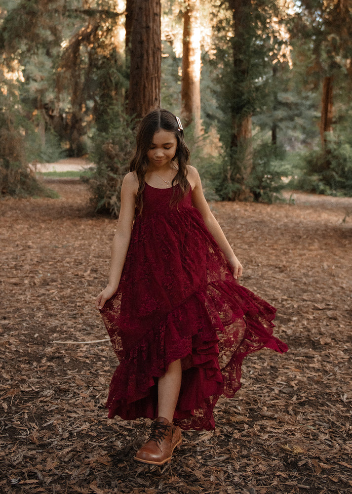 
                  
                    Holly Lace Ruffle Dress
                  
                