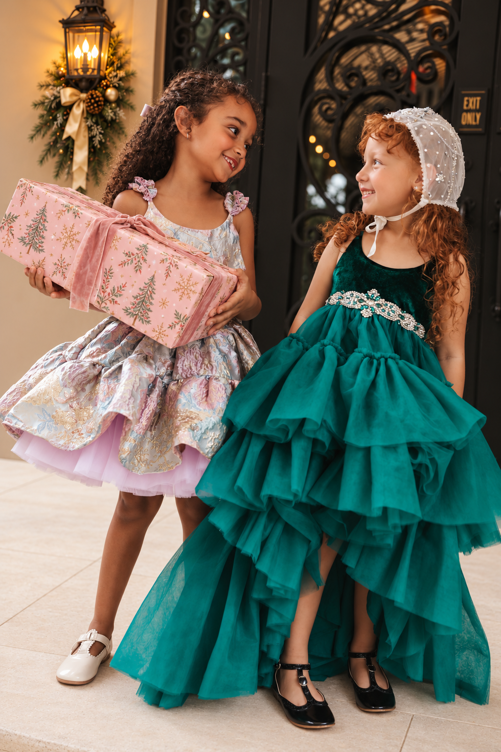 
                  
                    Be the Light Tulle in Evergreen
                  
                