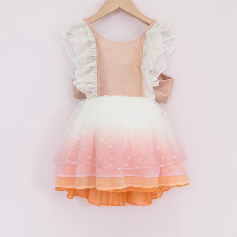 Blush Floral Unicorn Shortie - Material Flaw