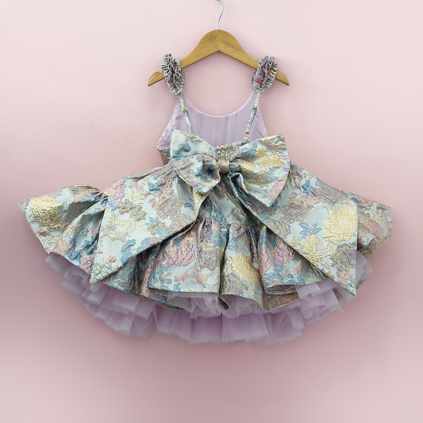 
                  
                    Holiday Tiered Shortie in Frosted Petals
                  
                