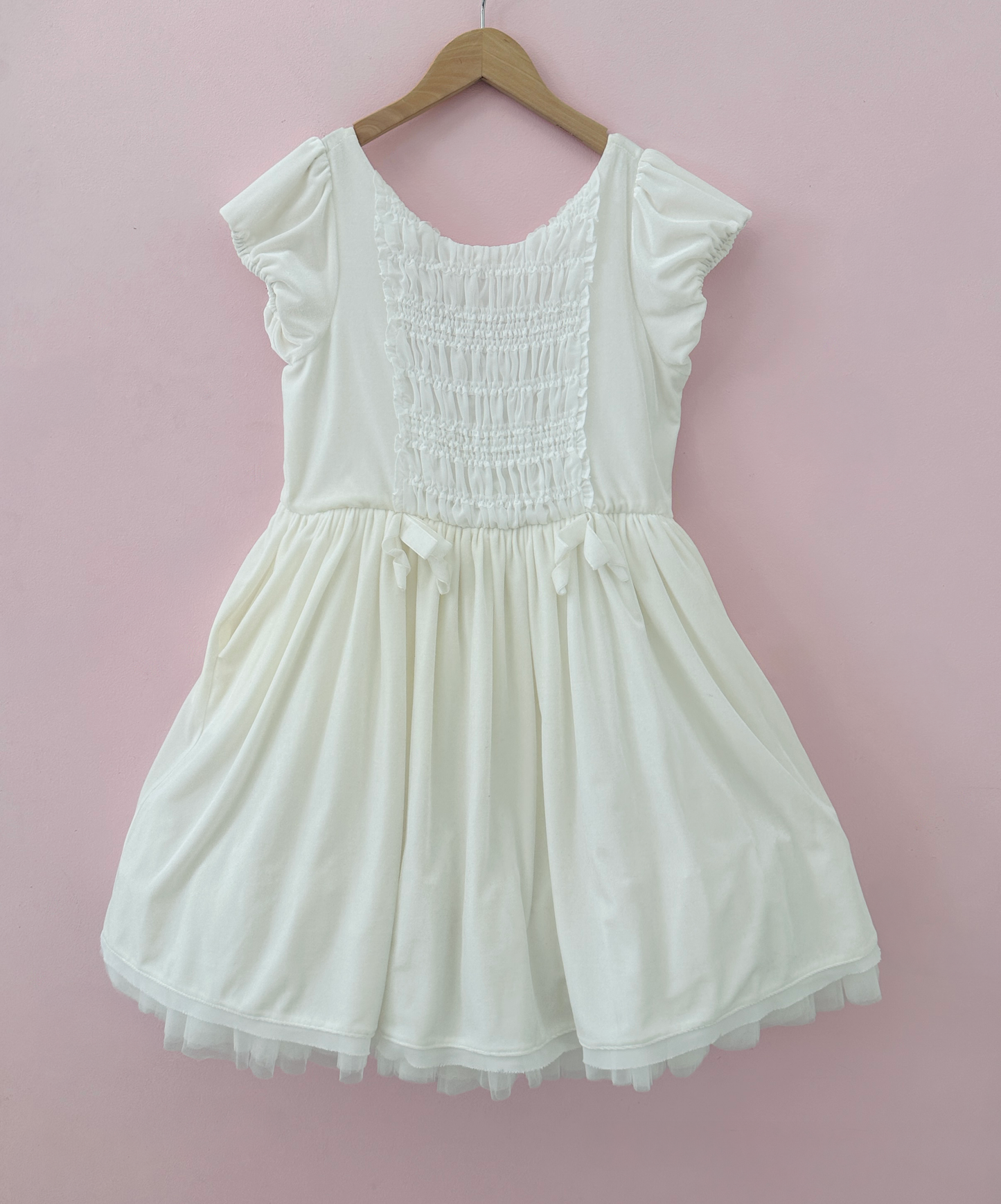 
                  
                    Rouched bodice Vivian ivory sample - 12Y
                  
                