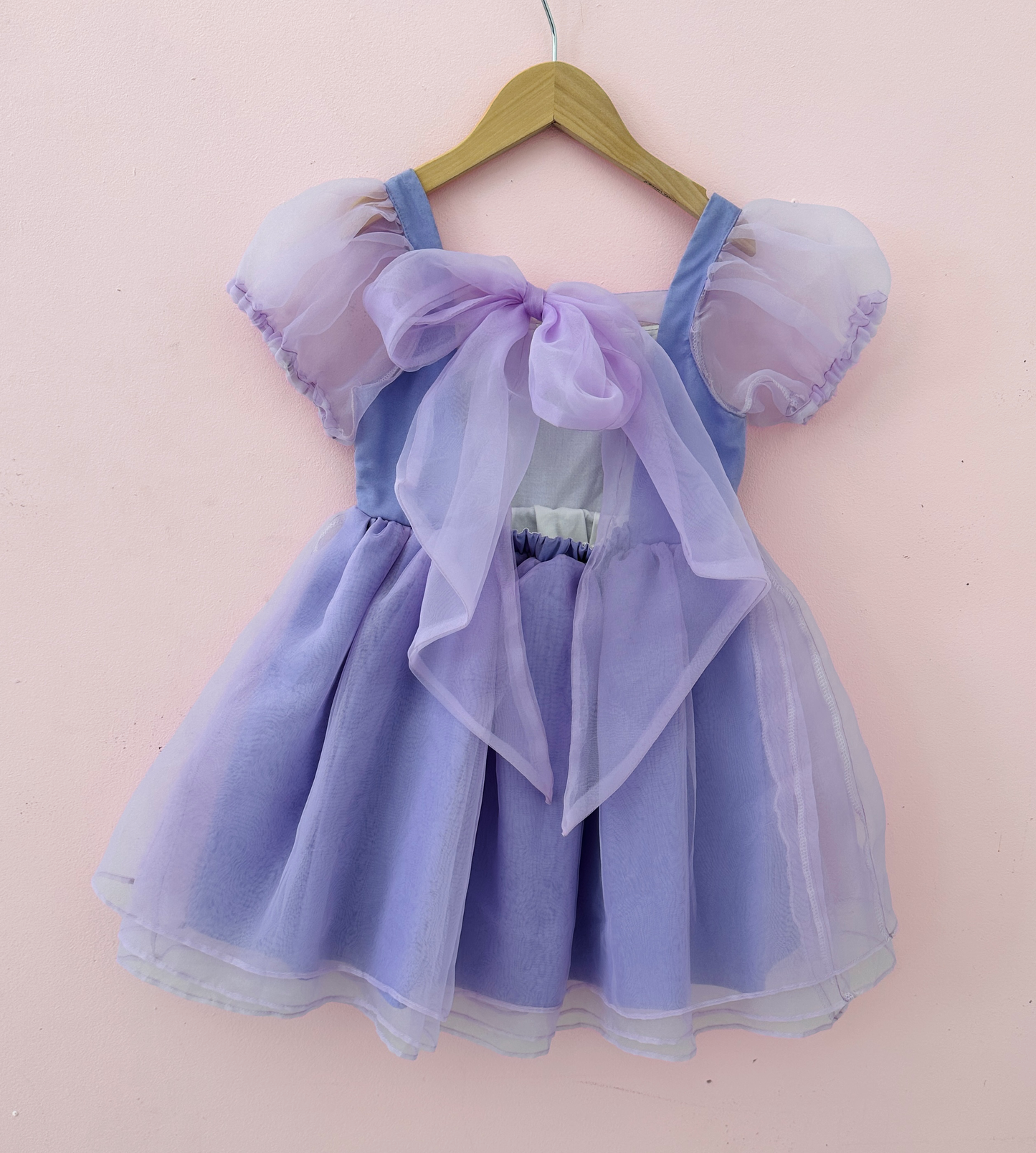
                  
                    Purple Puff Sleeve Shortie Sample - 4T
                  
                