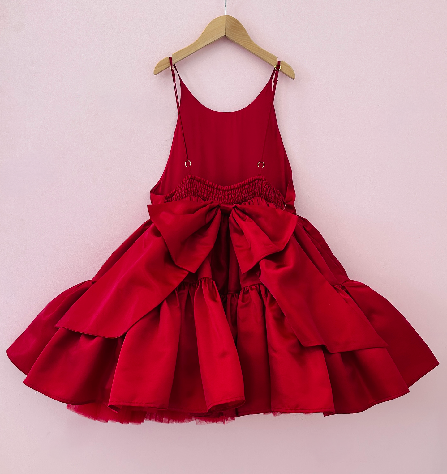 
                  
                    Tiered Shortie in Red Sample - 12Y
                  
                