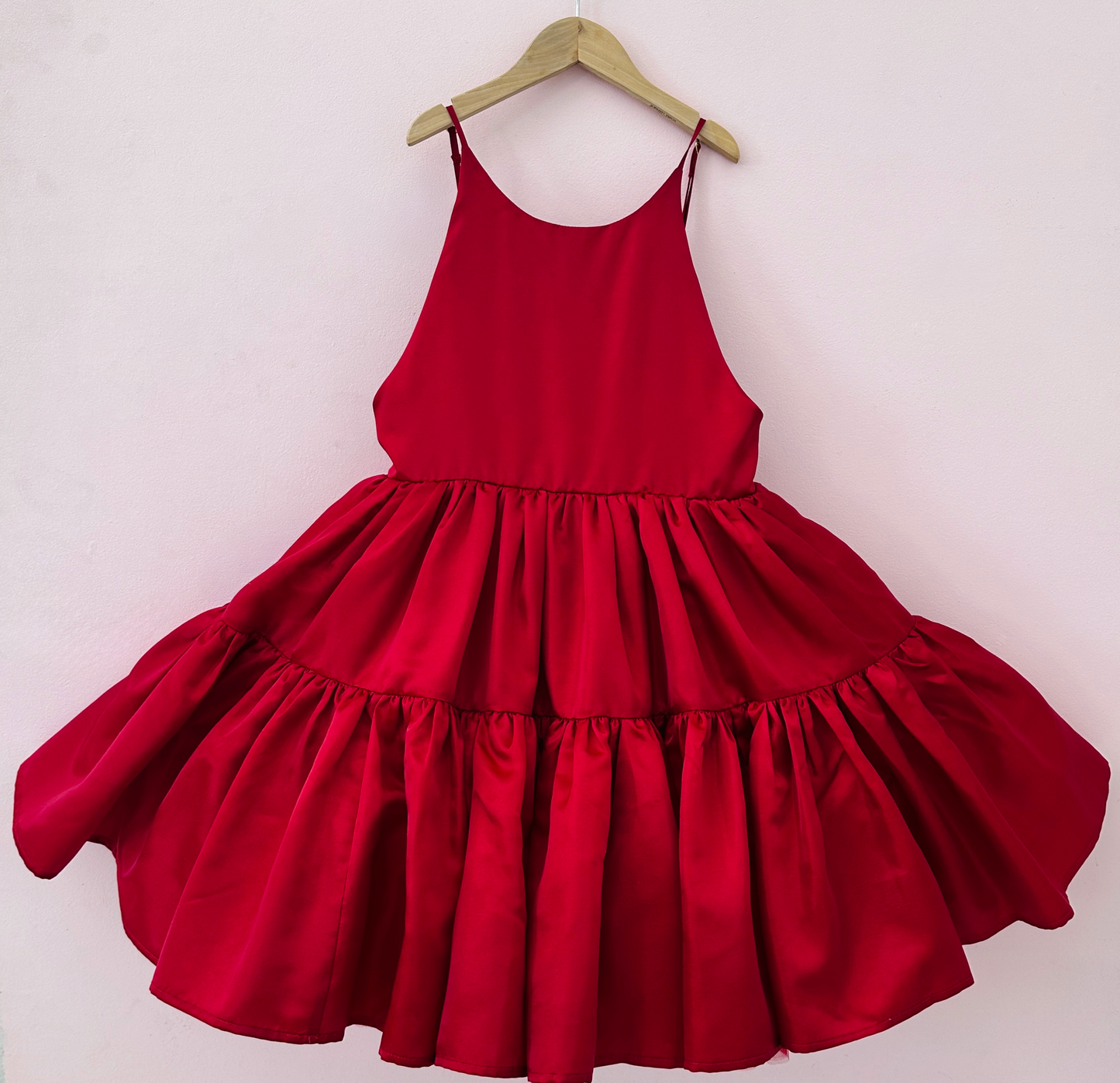 
                  
                    Tiered Shortie in Red Sample - 12Y
                  
                