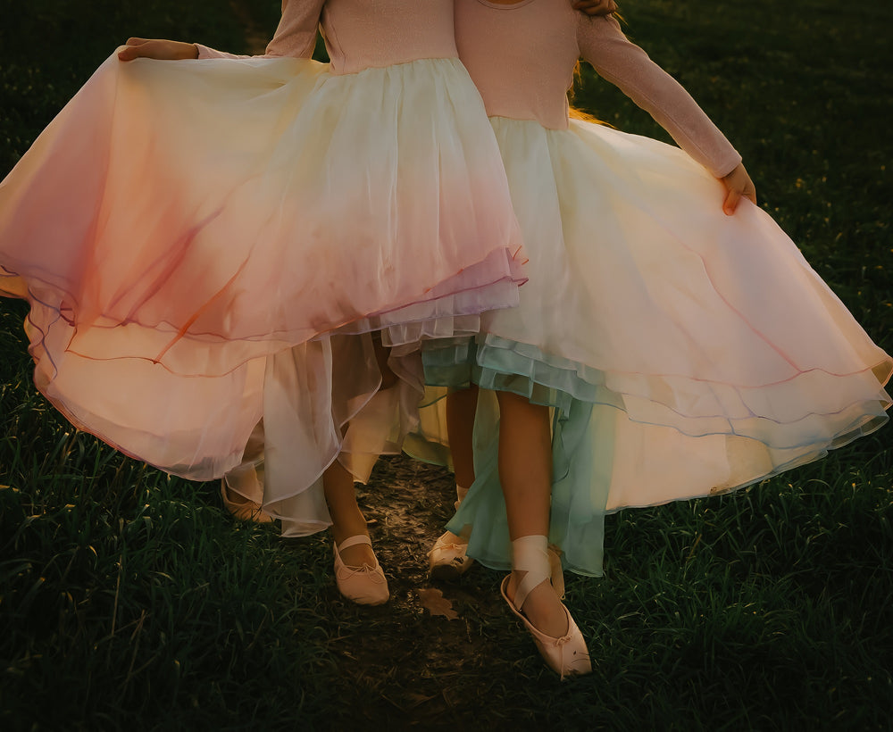 
                  
                    Dip Dyed Ballerina Charlie in Dreamy Pastel
                  
                