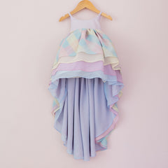 Spring Plaid Chiffon - Material Flaw