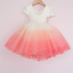 Dip Dyed Daisy Tulle
