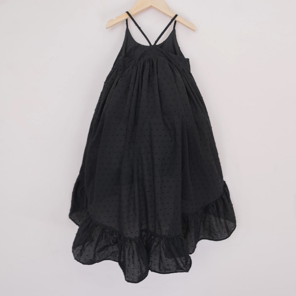 
                  
                    Black Ruffle Hem Windsong
                  
                