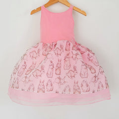Spring Bunnies Organza Shortie