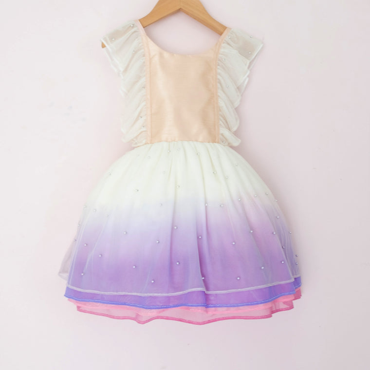 Bright Pearl Unicorn Shortie