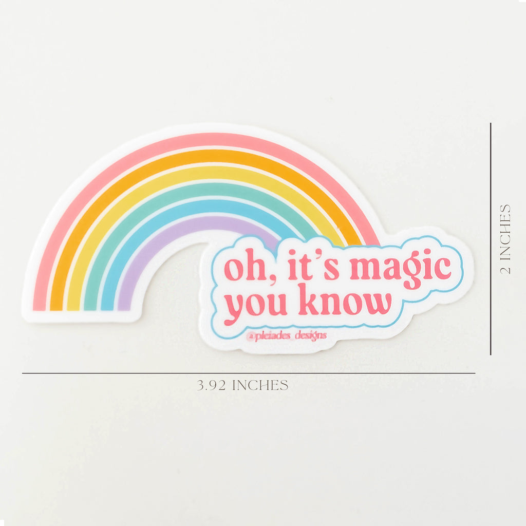 Oh, It’s Magic Pleiades Sticker