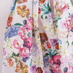 Close up of a Pleiades Designs spring floral design