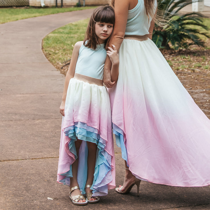 Dip Dyed Opal Skirt - Children