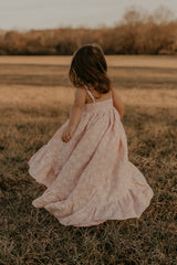 Pink Daisy Ruffle Hem Windsong