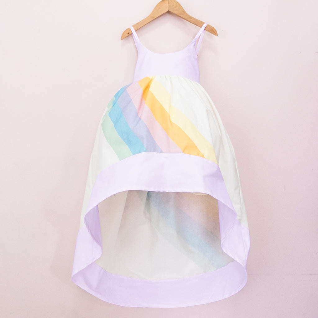 Pastel Rainbow Windsong - Orchid