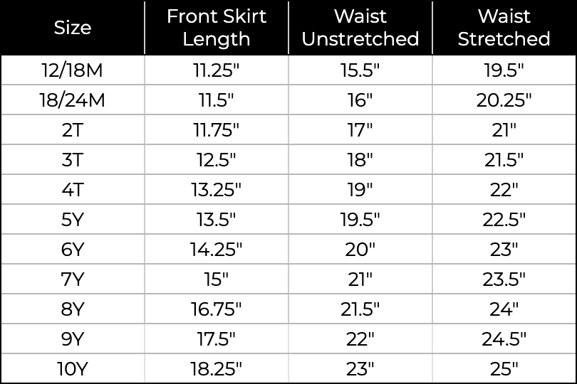 Pastel Plaid Skirt - Children's - Material Flaw
