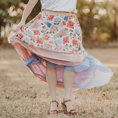 Women's Bouquet Skirt